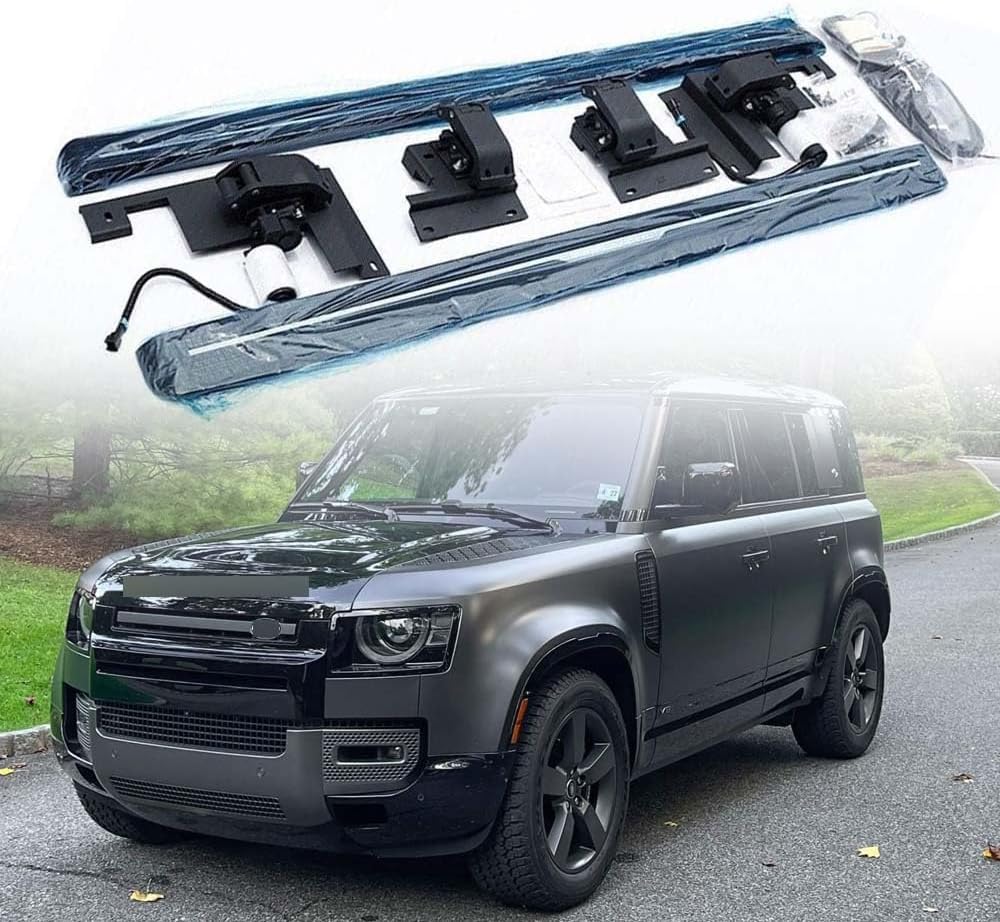Seitenschweller Trittbretter Schweller für Defender 110 4D 2023 2024,1 Satz seitentrittleistenpedale Schwellerrohre, Trittbretter Autozubehör Seitenschweller Kit Seitenschweller Trittbretter Schweller für Defender 110 4D 2023 2024,1 Satz seitentrittleistenpedale Schwellerrohre, Trittbretter Autozubehör Seitenschweller Kit von ZhangJW