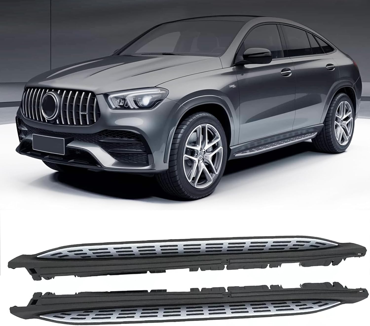 Seitenschweller Trittbretter Schweller für GLE Coupe AMG 2021,1 Satz seitentrittleistenpedale Schwellerrohre, Trittbretter Autozubehör Seitenschweller Kit Seitenschweller Trittbretter Schweller für GLE Coupe AMG 2021,1 Satz seitentrittleistenpedale Schwellerrohre, Trittbretter Autozubehör Seitenschweller Kit von ZhangJW