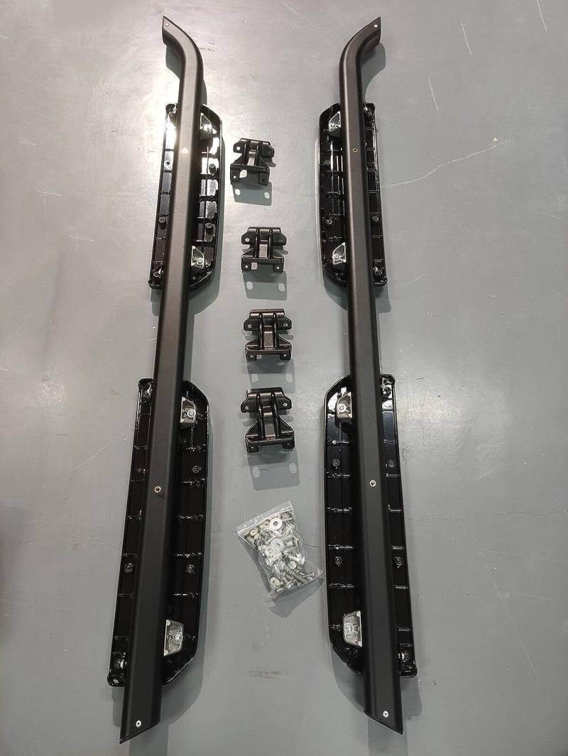 Seitenschweller Trittbretter Schweller für Land Rover LR Defender 110 4D 2020-2023,1 Satz seitentrittleistenpedale Schwellerrohre, Trittbretter Autozubehör Seitenschweller Kit von ZhangJW