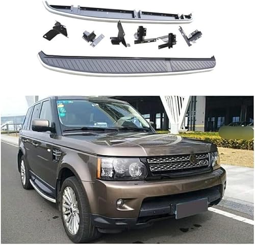 Seitenschweller Trittbretter Schweller für Land Rover Range Rover Sport 2005-2013,1 Satz seitentrittleistenpedale Schwellerrohre, Trittbretter Autozubehör Seitenschweller Kit Seitenschweller Trittbretter Schweller für Land Rover Range Rover Sport 2005-2013,1 Satz seitentrittleistenpedale Schwellerrohre, Trittbretter Autozubehör Seitenschweller Kit von ZhangJW