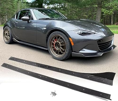 Seitenschweller Trittbretter Schweller für Mazda MX-5 ND Miata Convertible 2016-2017,1 Satz seitentrittleistenpedale Schwellerrohre, Trittbretter Autozubehör Seitenschweller Kit Seitenschweller Trittbretter Schweller für Mazda MX-5 ND Miata Convertible 2016-2017,1 Satz seitentrittleistenpedale Schwellerrohre, Trittbretter Autozubehör Seitenschweller Kit von ZhangJW