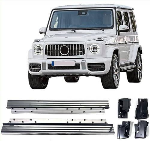Seitenschweller Trittbretter Schweller für Mercedes Classe G W463 2018-2024,1 Satz seitentrittleistenpedale Schwellerrohre, Trittbretter Autozubehör Seitenschweller Kit Seitenschweller Trittbretter Schweller für Mercedes Classe G W463 2018-2024,1 Satz seitentrittleistenpedale Schwellerrohre, Trittbretter Autozubehör Seitenschweller Kit von ZhangJW