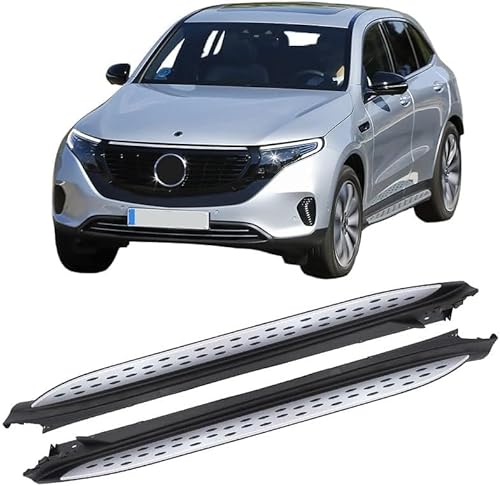 Seitenschweller Trittbretter Schweller für Mercedes EQC SUV N293 2019-2023,1 Satz seitentrittleistenpedale Schwellerrohre, Trittbretter Autozubehör Seitenschweller Kit Seitenschweller Trittbretter Schweller für Mercedes EQC SUV N293 2019-2023,1 Satz seitentrittleistenpedale Schwellerrohre, Trittbretter Autozubehör Seitenschweller Kit von ZhangJW