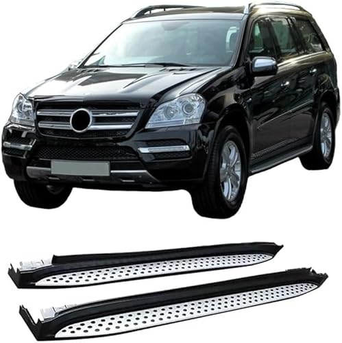 Seitenschweller Trittbretter Schweller für Mercedes GL X164 2006-2012,1 Satz seitentrittleistenpedale Schwellerrohre, Trittbretter Autozubehör Seitenschweller Kit Seitenschweller Trittbretter Schweller für Mercedes GL X164 2006-2012,1 Satz seitentrittleistenpedale Schwellerrohre, Trittbretter Autozubehör Seitenschweller Kit von ZhangJW