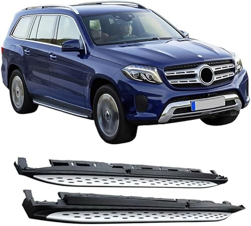 Seitenschweller Trittbretter Schweller für Mercedes GLS X166 2016-2019,1 Satz seitentrittleistenpedale Schwellerrohre, Trittbretter Autozubehör Seitenschweller Kit Seitenschweller Trittbretter Schweller für Mercedes GLS X166 2016-2019,1 Satz seitentrittleistenpedale Schwellerrohre, Trittbretter Autozubehör Seitenschweller Kit von ZhangJW