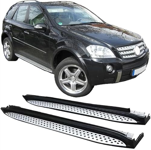 Seitenschweller Trittbretter Schweller für Mercedes ML W164 2005-2011,1 Satz seitentrittleistenpedale Schwellerrohre, Trittbretter Autozubehör Seitenschweller Kit Seitenschweller Trittbretter Schweller für Mercedes ML W164 2005-2011,1 Satz seitentrittleistenpedale Schwellerrohre, Trittbretter Autozubehör Seitenschweller Kit von ZhangJW