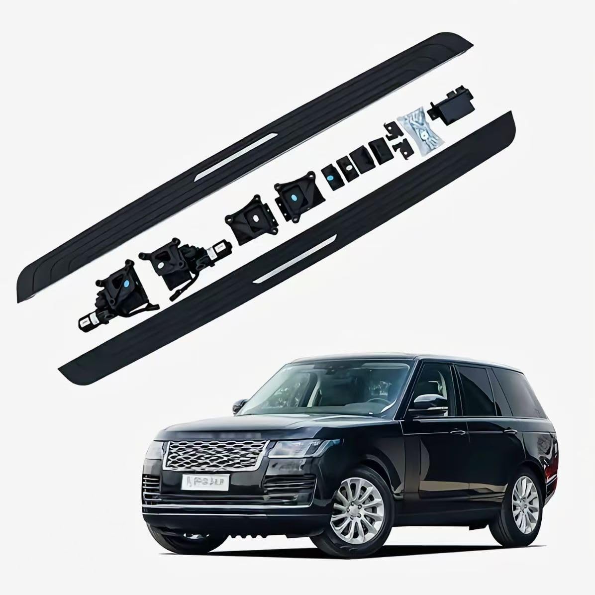 Seitenschweller Trittbretter Schweller für Range Rover Executive 2023+（Electric）,1 Satz seitentrittleistenpedale Schwellerrohre, Trittbretter Autozubehör Seitenschweller Kit von ZhangJW