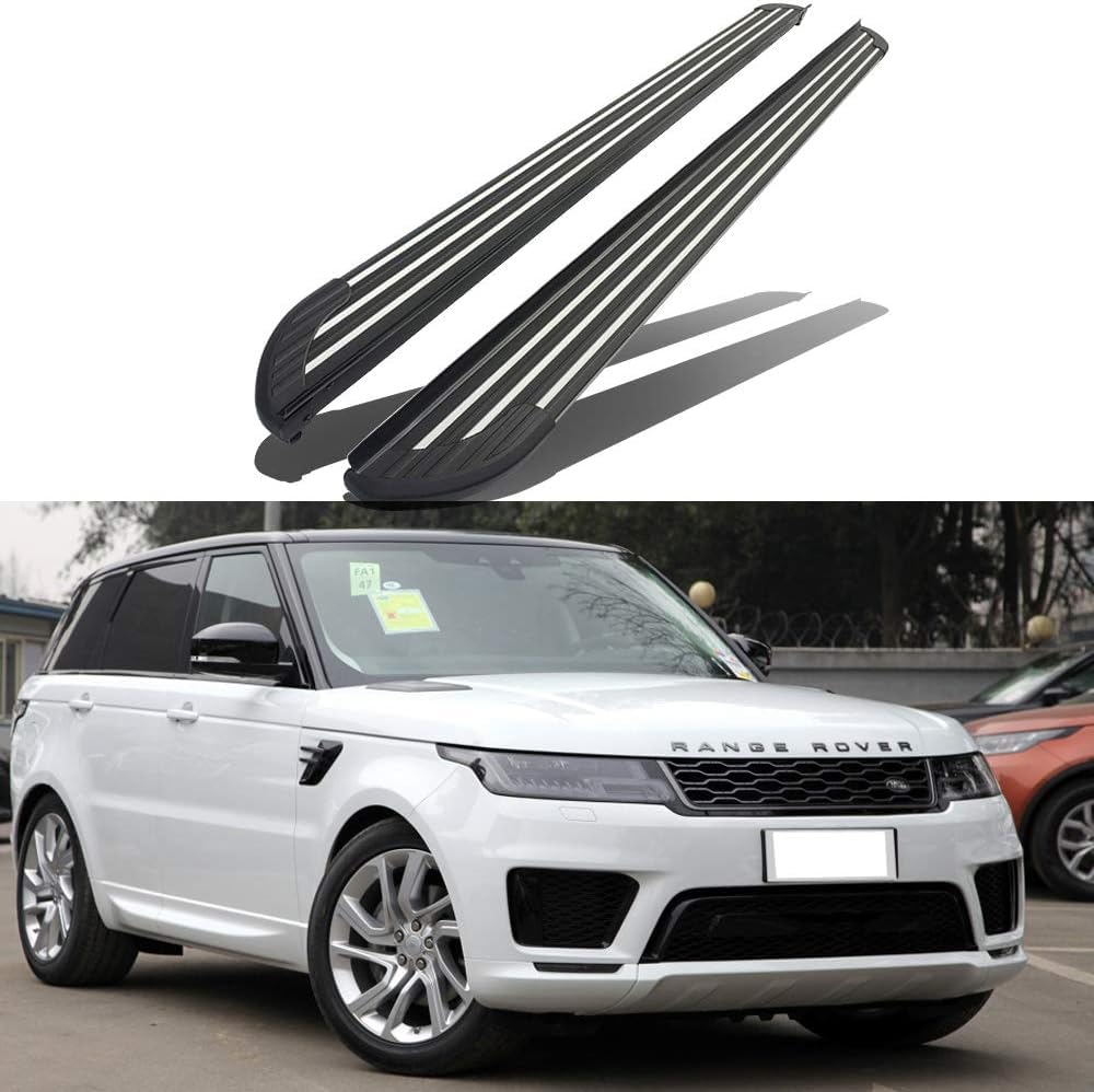 Seitenschweller Trittbretter Schweller für RangeRover Sport 2014-2019,1 Satz seitentrittleistenpedale Schwellerrohre, Trittbretter Autozubehör Seitenschweller Kit Seitenschweller Trittbretter Schweller für RangeRover Sport 2014-2019,1 Satz seitentrittleistenpedale Schwellerrohre, Trittbretter Autozubehör Seitenschweller Kit von ZhangJW