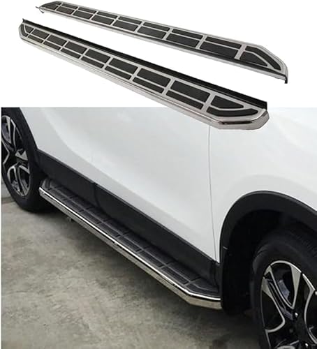 Seitenschweller Trittbretter Schweller für Skoda Karoq 2018-2023,1 Satz seitentrittleistenpedale Schwellerrohre, Trittbretter Autozubehör Seitenschweller Kit Seitenschweller Trittbretter Schweller für Skoda Karoq 2018-2023,1 Satz seitentrittleistenpedale Schwellerrohre, Trittbretter Autozubehör Seitenschweller Kit von ZhangJW