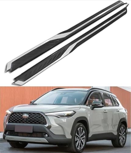 Seitenschweller Trittbretter Schweller für Toyota Corolla Cross 2021 2022 2023,1 Satz seitentrittleistenpedale Schwellerrohre, Trittbretter Autozubehör Seitenschweller Kit Seitenschweller Trittbretter Schweller für Toyota Corolla Cross 2021 2022 2023,1 Satz seitentrittleistenpedale Schwellerrohre, Trittbretter Autozubehör Seitenschweller Kit von ZhangJW