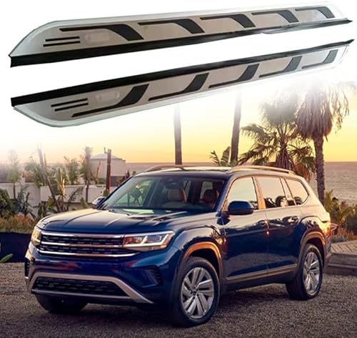 Seitenschweller Trittbretter Schweller für VW Atlas 2018-2024,1 Satz seitentrittleistenpedale Schwellerrohre, Trittbretter Autozubehör Seitenschweller Kit Seitenschweller Trittbretter Schweller für VW Atlas 2018-2024,1 Satz seitentrittleistenpedale Schwellerrohre, Trittbretter Autozubehör Seitenschweller Kit von ZhangJW