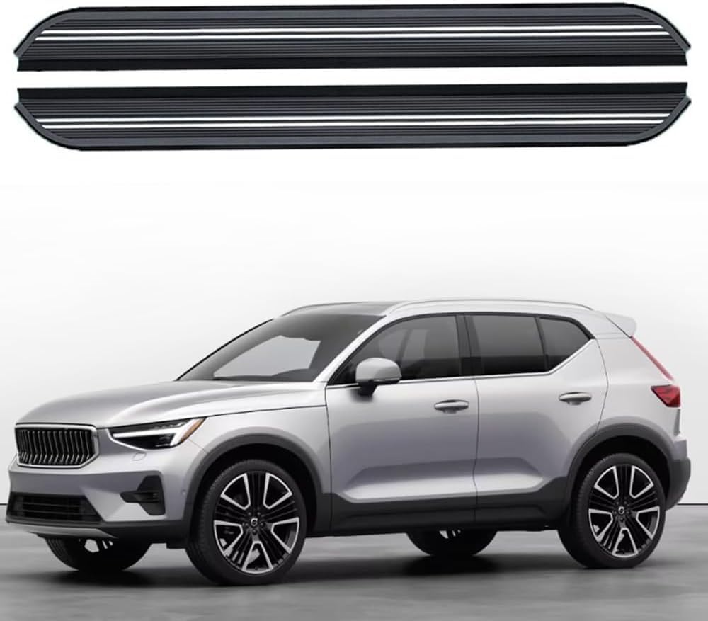 Seitenschweller Trittbretter Schweller für Volvo XC40 2018-2024,1 Satz seitentrittleistenpedale Schwellerrohre, Trittbretter Autozubehör Seitenschweller Kit Seitenschweller Trittbretter Schweller für Volvo XC40 2018-2024,1 Satz seitentrittleistenpedale Schwellerrohre, Trittbretter Autozubehör Seitenschweller Kit von ZhangJW