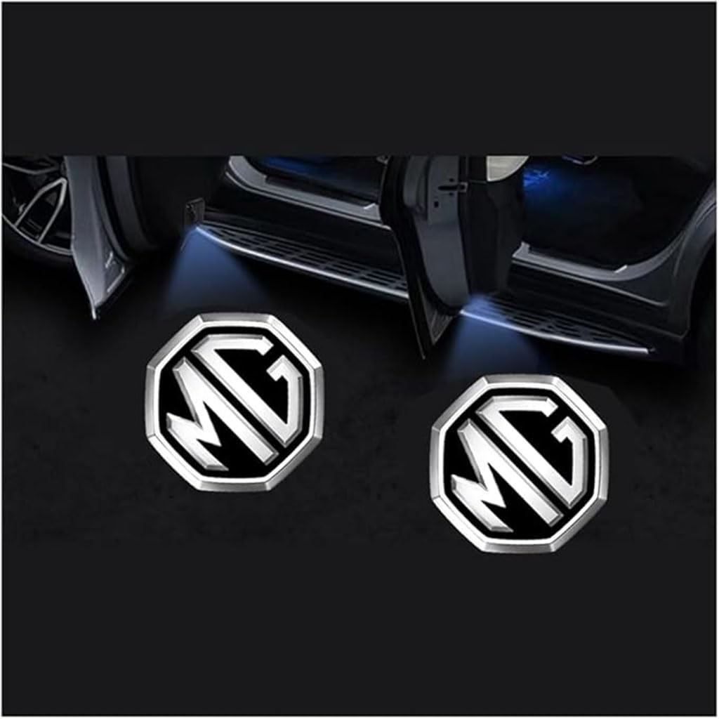 Zhangsup 2 Stücke Autotür Willkommenslicht für MG HS 2018-2024,HD Türbeleuchtung Logo Projektor Einstiegsbeleuchtung Autotür Auto Zubehör,B Zhangsup 2 Stücke Autotür Willkommenslicht für MG HS 2018-2024,HD Türbeleuchtung Logo Projektor Einstiegsbeleuchtung Autotür Auto Zubehör,B von Zhangsup