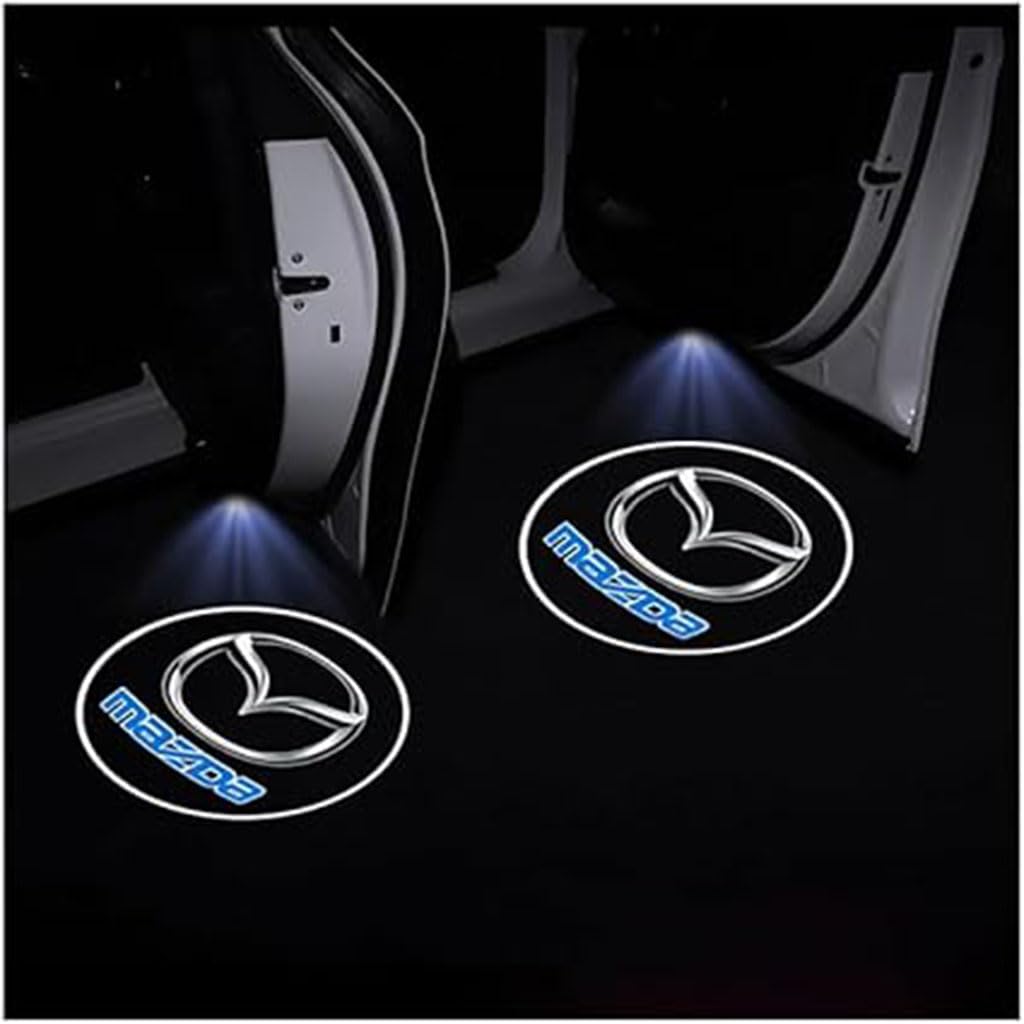 Zhangsup 2 Stücke Autotür Willkommenslicht für Mazda 36258CX-4 CX-5CX-30CX-3 CX-7 AtezEncore,HD Türbeleuchtung Logo Projektor Einstiegsbeleuchtung Autotür Auto Zubehör,B Zhangsup 2 Stücke Autotür Willkommenslicht für Mazda 36258CX-4 CX-5CX-30CX-3 CX-7 AtezEncore,HD Türbeleuchtung Logo Projektor Einstiegsbeleuchtung Autotür Auto Zubehör,B von Zhangsup