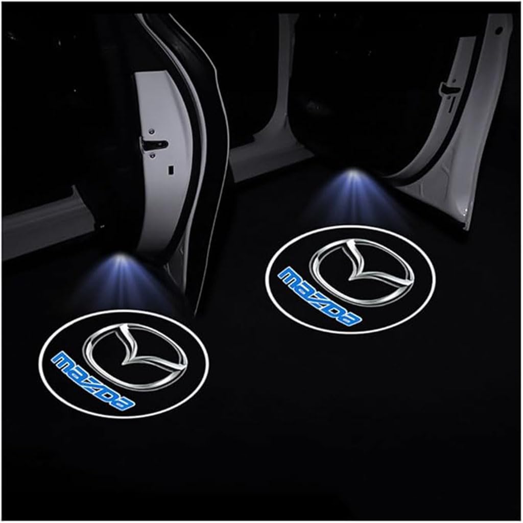 Zhangsup 2 Stücke Autotür Willkommenslicht für Mazda 6 Break 2023,HD Türbeleuchtung Logo Projektor Einstiegsbeleuchtung Autotür Auto Zubehör,A Zhangsup 2 Stücke Autotür Willkommenslicht für Mazda 6 Break 2023,HD Türbeleuchtung Logo Projektor Einstiegsbeleuchtung Autotür Auto Zubehör,A von Zhangsup