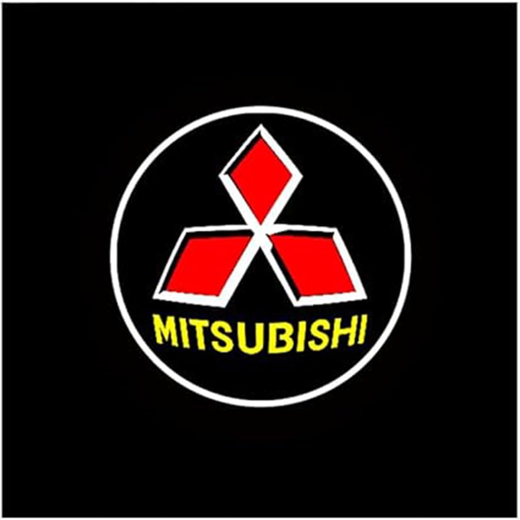 Zhangsup 2 Stücke Autotür Willkommenslicht für Mitsubishi Outlander Lancer ASX Pajero Eclipse Cross,HD Türbeleuchtung Logo Projektor Einstiegsbeleuchtung Autotür Auto Zubehör,B Zhangsup 2 Stücke Autotür Willkommenslicht für Mitsubishi Outlander Lancer ASX Pajero Eclipse Cross,HD Türbeleuchtung Logo Projektor Einstiegsbeleuchtung Autotür Auto Zubehör,B von Zhangsup