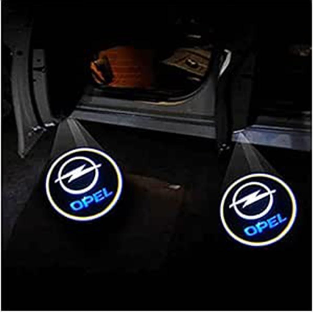 Zhangsup 2 Stücke Autotür Willkommenslicht für Opel Meriva B 2010-2024,HD Türbeleuchtung Logo Projektor Einstiegsbeleuchtung Autotür Auto Zubehör Zhangsup 2 Stücke Autotür Willkommenslicht für Opel Meriva B 2010-2024,HD Türbeleuchtung Logo Projektor Einstiegsbeleuchtung Autotür Auto Zubehör von Zhangsup