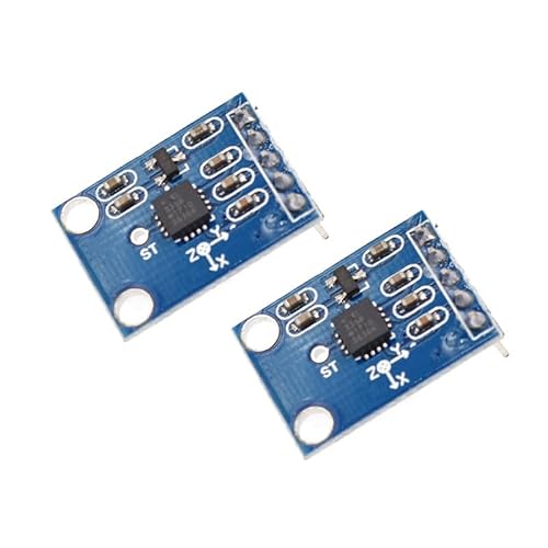 2Pcs GY-61 ADXL335 Sensor Module 3 Axis Accelerometer Angular Transducer Sensor Module Analog Acceleration Module Sensor Module Analog Output 3V-5V 2Pcs GY-61 ADXL335 Sensor Module 3 Axis Accelerometer Angular Transducer Sensor Module Analog Acceleration Module Sensor Module Analog Output 3V-5V von ZhidemaStar