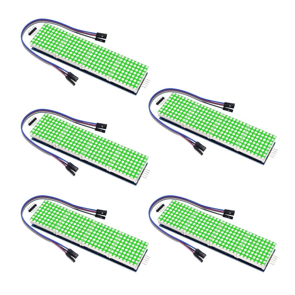 5pcs green 8x8 Dot Matrix LED Module Four in One with Wire 5pcs green 8x8 Dot Matrix LED Module Four in One with Wire von ZhidemaStar
