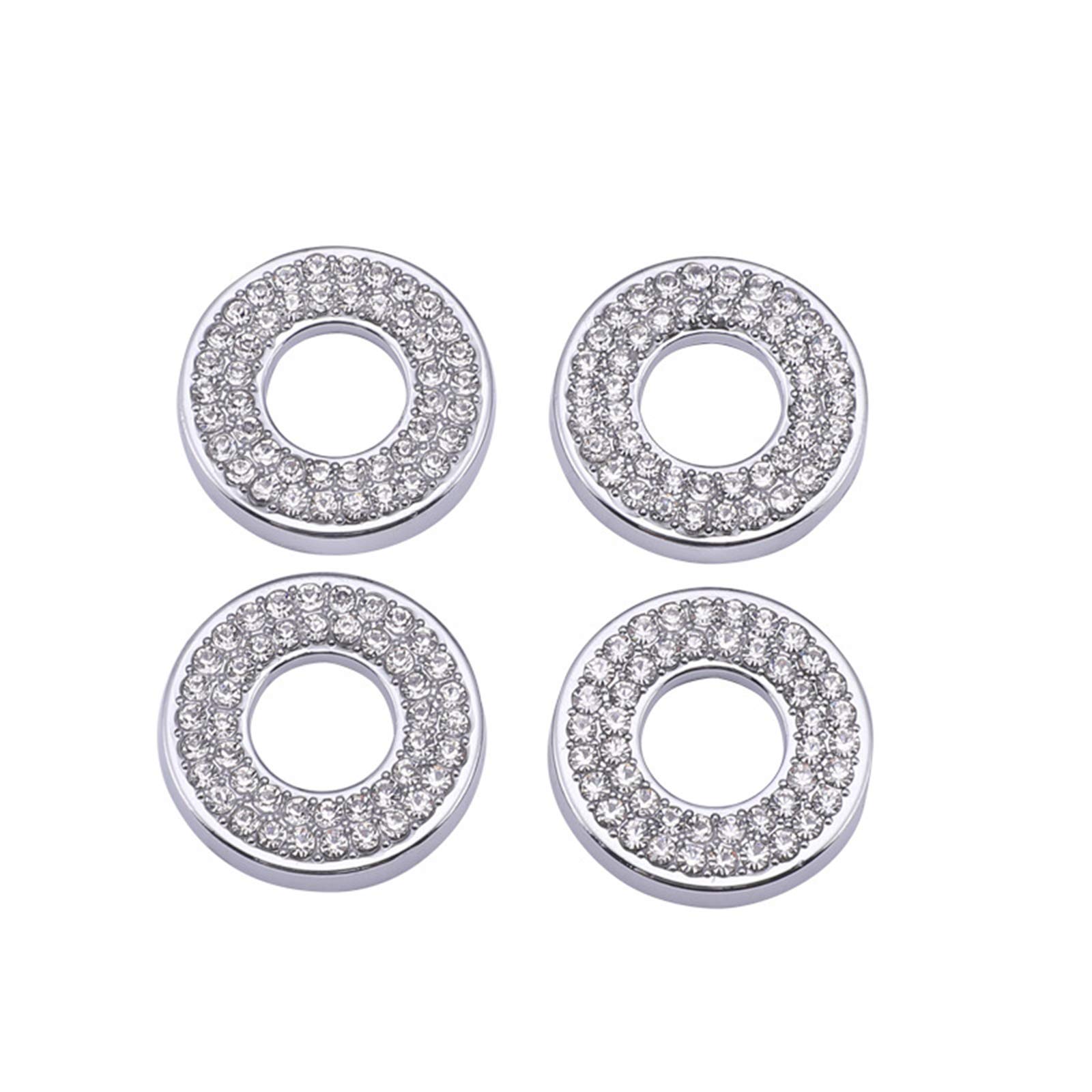 4 Stück Bling Auto Innentürschloss Dekorationsring Verkleidung Türschlossstifte Abdeckungen Caps Strass Bling Autozubehör für Frauen Universal Pailletten Zubehör kompatibel mit GLC260 C200L E300L 4 Stück Bling Auto Innentürschloss Dekorationsring Verkleidung Türschlossstifte Abdeckungen Caps Strass Bling Autozubehör für Frauen Universal Pailletten Zubehör kompatibel mit GLC260 C200L E300L von Zhuodingsen