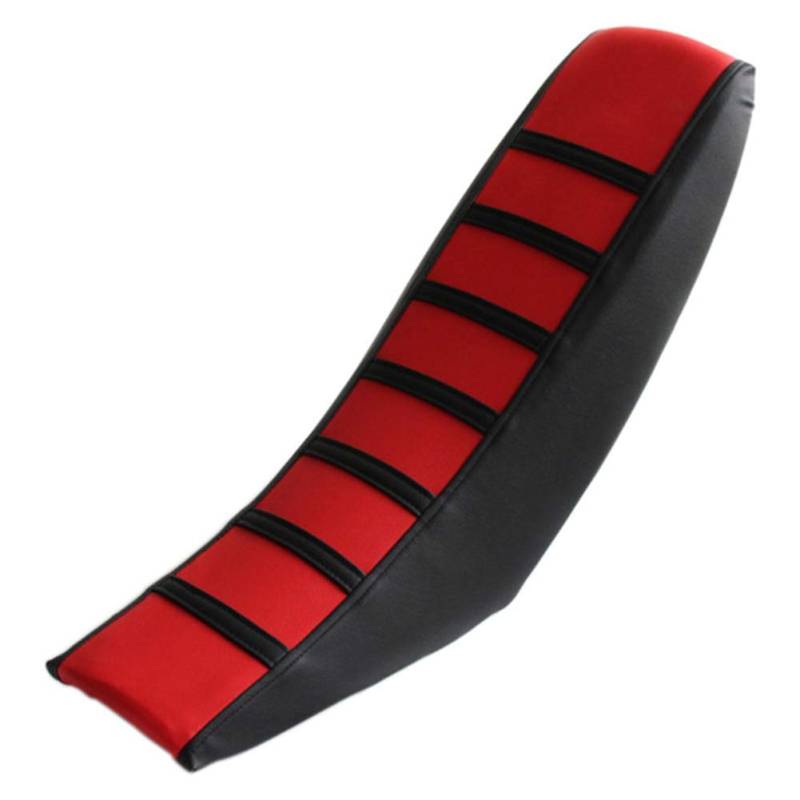 Motorrad Sitzbezug Universal Soft Weiche Motorrad Sitzbezug Motorrad Sitzbankbezug Rutschfest Wasserdicht Motorrad SitzbezüGe,Rot von Zhuodingsen