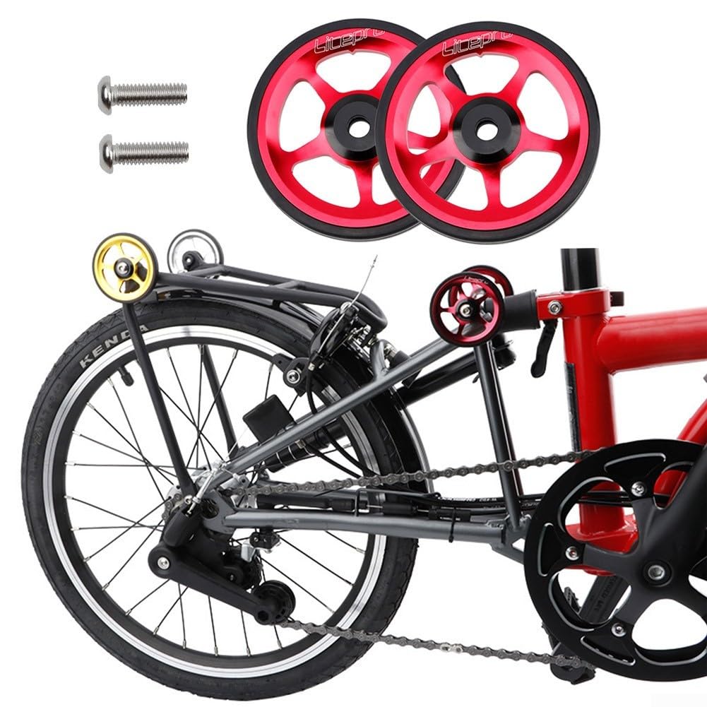 Aluminium-Legierungen, speziell für Bromton Klappfahrräder (schwarz) von ZiStarlilife