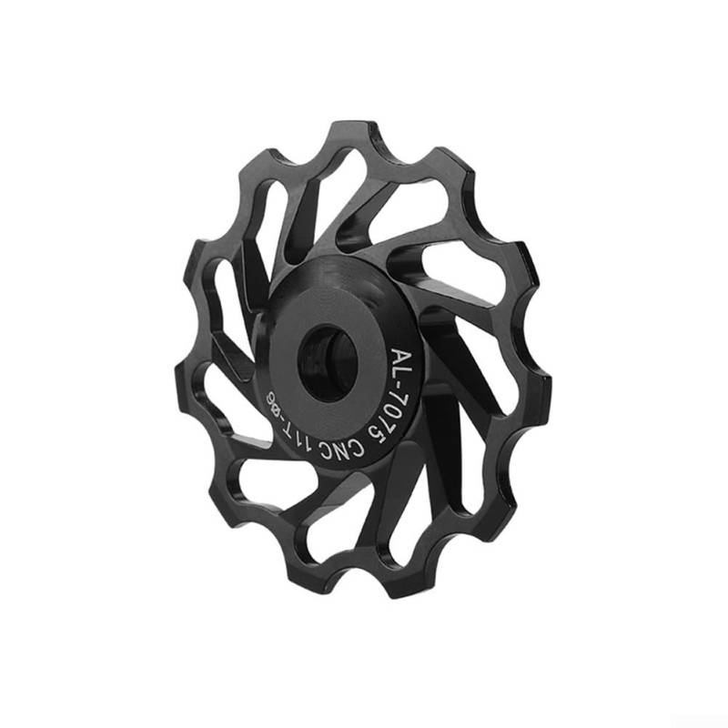 Fahrradführungsrad, geeignet zum Spannen und Führen, hohe Effizienz, stabiles und präzises Schalten (11T schwarz) von ZiStarlilife