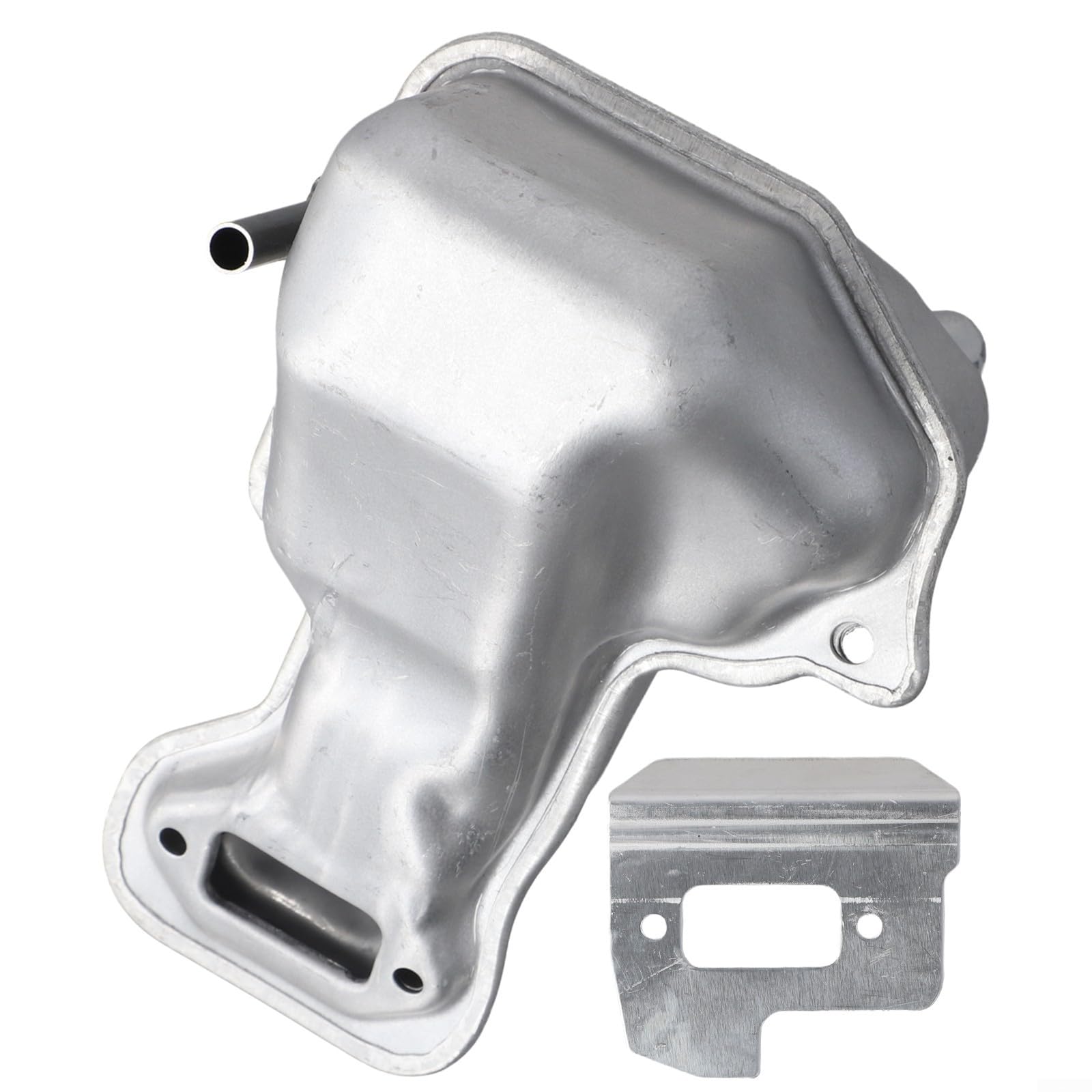 ZiStarlilife Akustisches Dämpfer-Set für K750 K760 Kettensägen-Ersatz, 506364204 Metall-Schalldämpfer-Set, einfache Installation, Leistungsverstärker, Silber, 20 x 15 x 15 cm ZiStarlilife Akustisches Dämpfer-Set für K750 K760 Kettensägen-Ersatz, 506364204 Metall-Schalldämpfer-Set, einfache Installation, Leistungsverstärker, Silber, 20 x 15 x 15 cm von ZiStarlilife