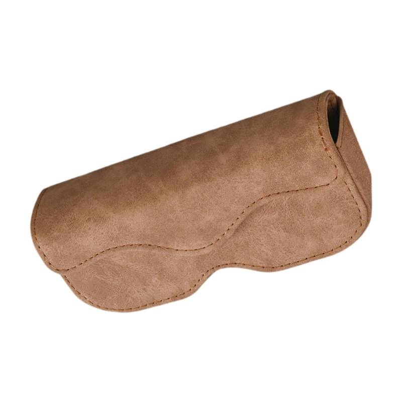 Ｚｉａｌｏｆｉ Auto Sonnenblende Sonnenbrille Halter Organizer Gläser Lagerung Fall Universal Innen, Braun von Ｚｉａｌｏｆｉ