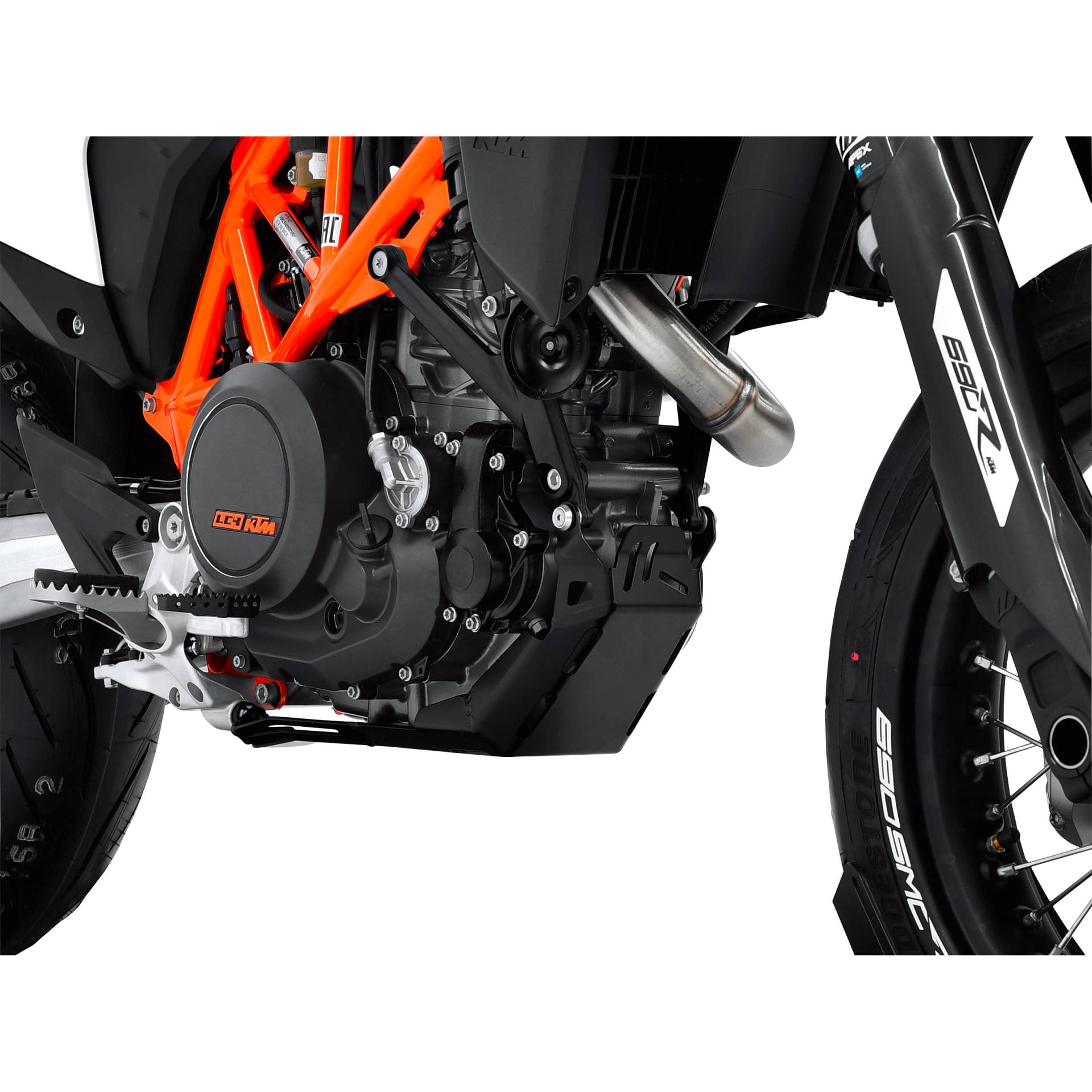Zieger Motorschutz Alu schwarz für KTM SMC /R 690 Zieger Motorschutz Alu schwarz für KTM SMC /R 690 von Zieger