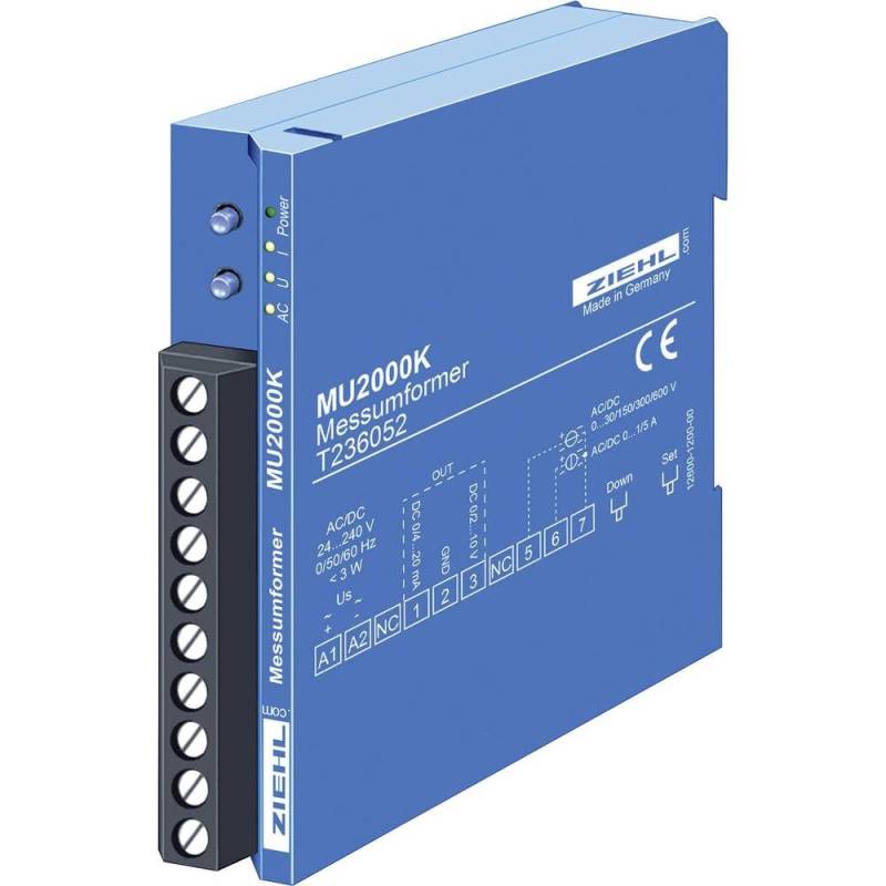 Ziehl MU2000K Messumformer von Ziehl