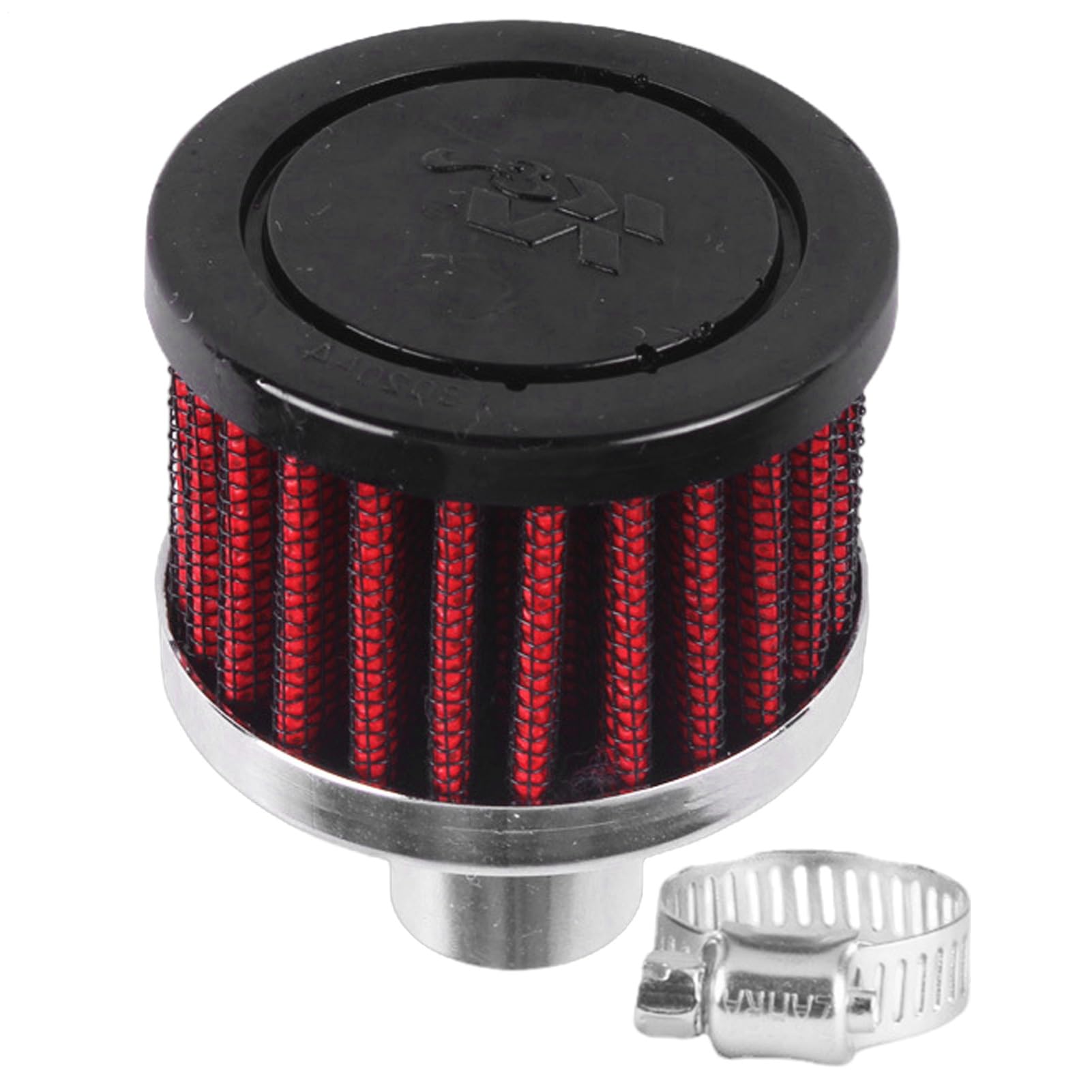 Motorrad-Luftfilter – Luftfilter für Motorrad, Rot, Luftfilter, Einlassfilter für Motorräder und Autos, Kaltluftfilter, Entlüftungsfilter Motorrad-Luftfilter – Luftfilter für Motorrad, Rot, Luftfilter, Einlassfilter für Motorräder und Autos, Kaltluftfilter, Entlüftungsfilter von Ziennhu