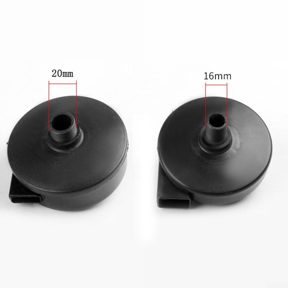 Luftkompressor-Schalldämpfer Ersatz mit effizienter Filterkartusche für Kolbeneinsatz (20 mm) von Zilimontt