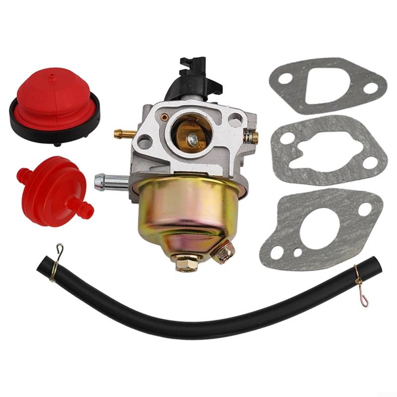 Zilimontt Vergaser für Powermore 140CC Rasenmäher Modell für 11A-02SB700, verbesserte Kraftstoffeffizienz, einfache Installation, Metallkonstruktion von Zilimontt
