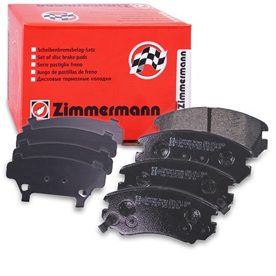 Zimmermann Bremsbelagsatz, Scheibenbremse [Hersteller-Nr. 23891.170.1] für Honda, Hyundai, Kia, Nissan von Zimmermann