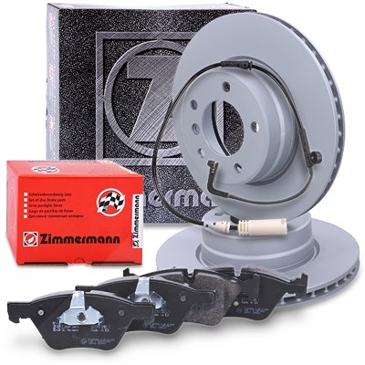 Zimmermann Bremsscheiben +Bremsbeläge +VWK Vorne für BMW Zimmermann Bremsscheiben +Bremsbeläge +VWK Vorne für BMW von Zimmermann
