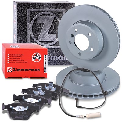 Zimmermann Bremsscheiben +Bremsbeläge +VWK Vorne für BMW Zimmermann Bremsscheiben +Bremsbeläge +VWK Vorne für BMW von Zimmermann