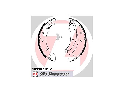 ZIMMERMANN 10990.101.2 Bremsbacken, hinten von Zimmermann