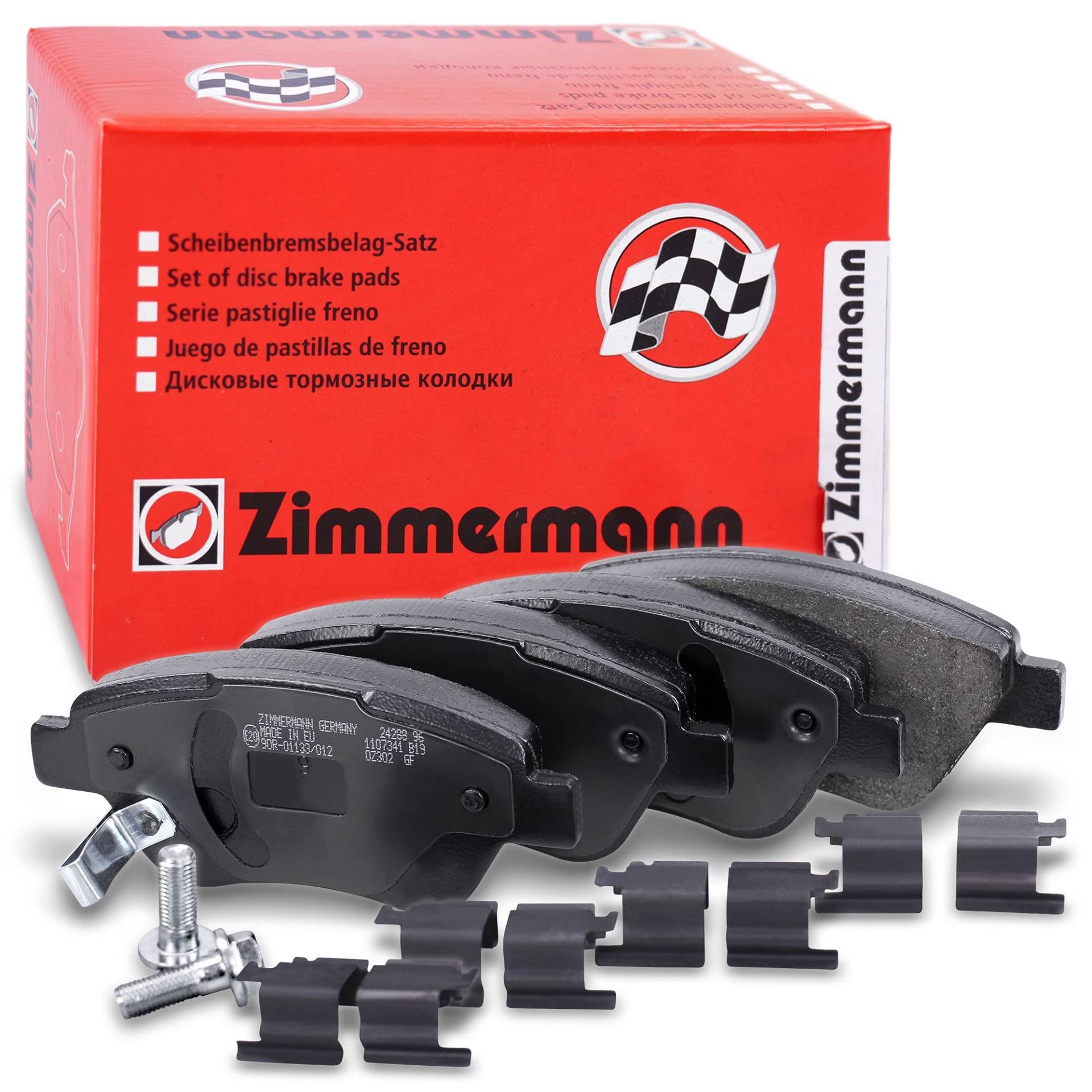 ZIMMERMANN 23982.180.2 Serie Bremsbeläge, vorne, 1 Sensor akustisches, inklusive Platte dämpfend ZIMMERMANN 23982.180.2 Serie Bremsbeläge, vorne, 1 Sensor akustisches, inklusive Platte dämpfend von Zimmermann