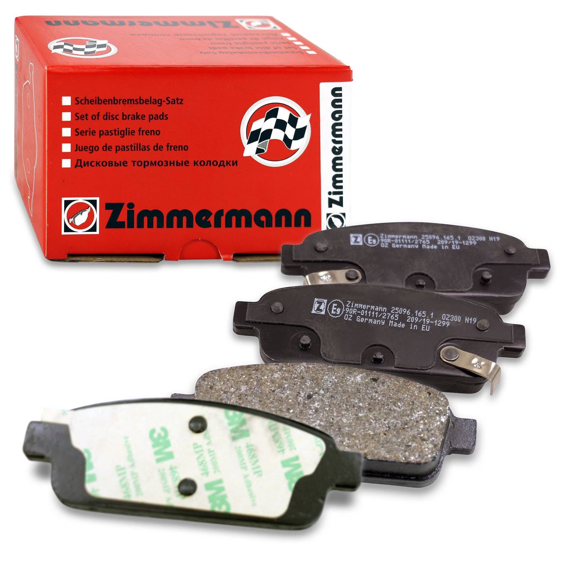 ZIMMERMANN 25096.165.1 Serie Bremsbeläge, vorne, inklusive Platte dämpfend ZIMMERMANN 25096.165.1 Serie Bremsbeläge, vorne, inklusive Platte dämpfend von Zimmermann