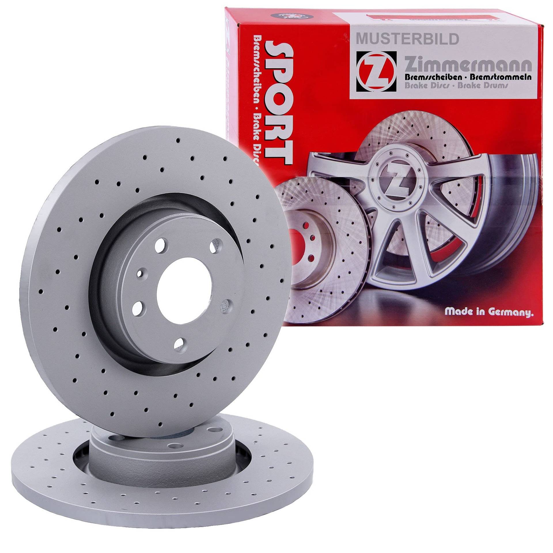 ZIMMERMANN 600.3234.52 hinten Bremse, Sport mit ABS Sensor ZIMMERMANN 600.3234.52 hinten Bremse, Sport mit ABS Sensor von Zimmermann