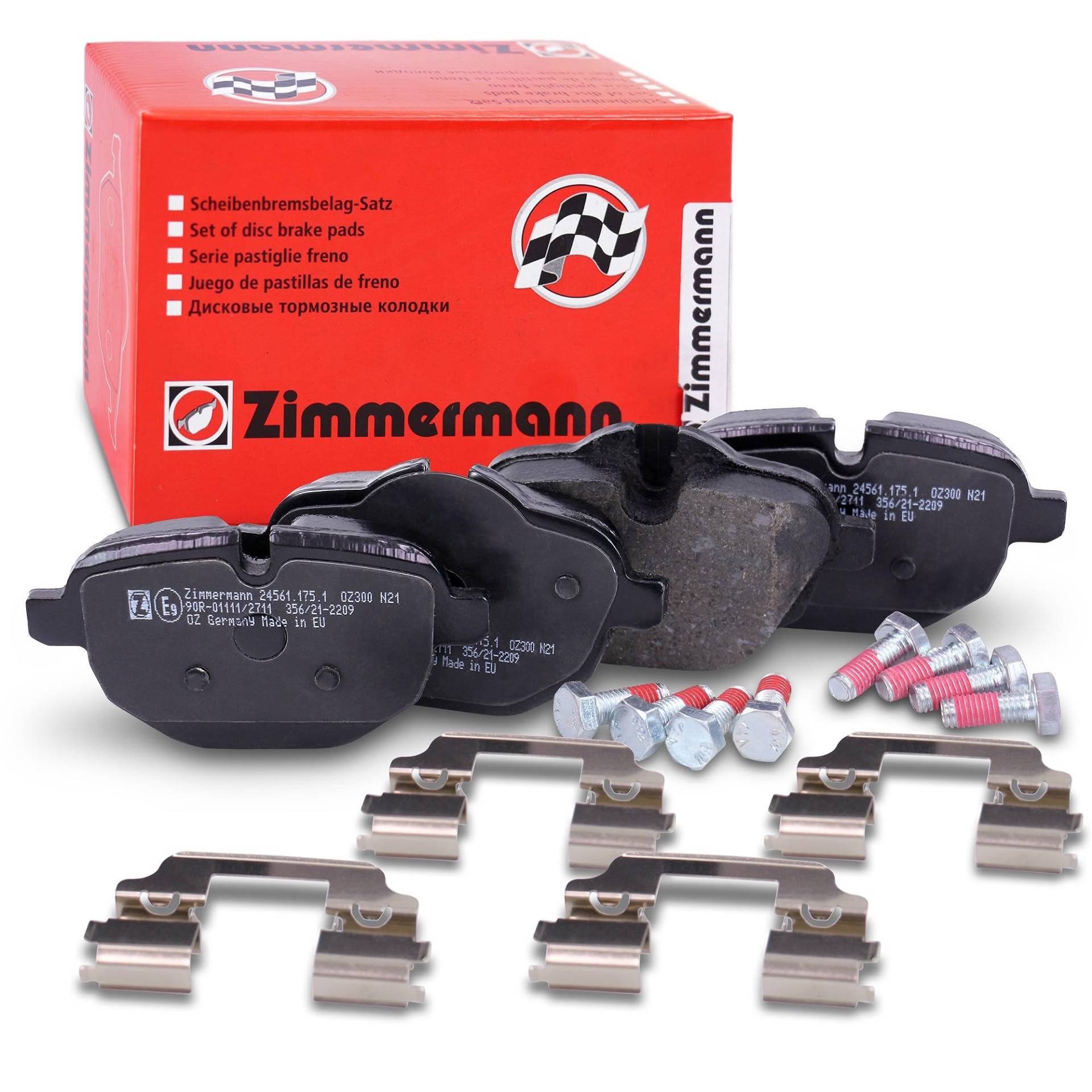 ZIMMERMANN Bremsbelagsatz Hinterachse ZIMMERMANN Bremsbelagsatz Hinterachse von Zimmermann