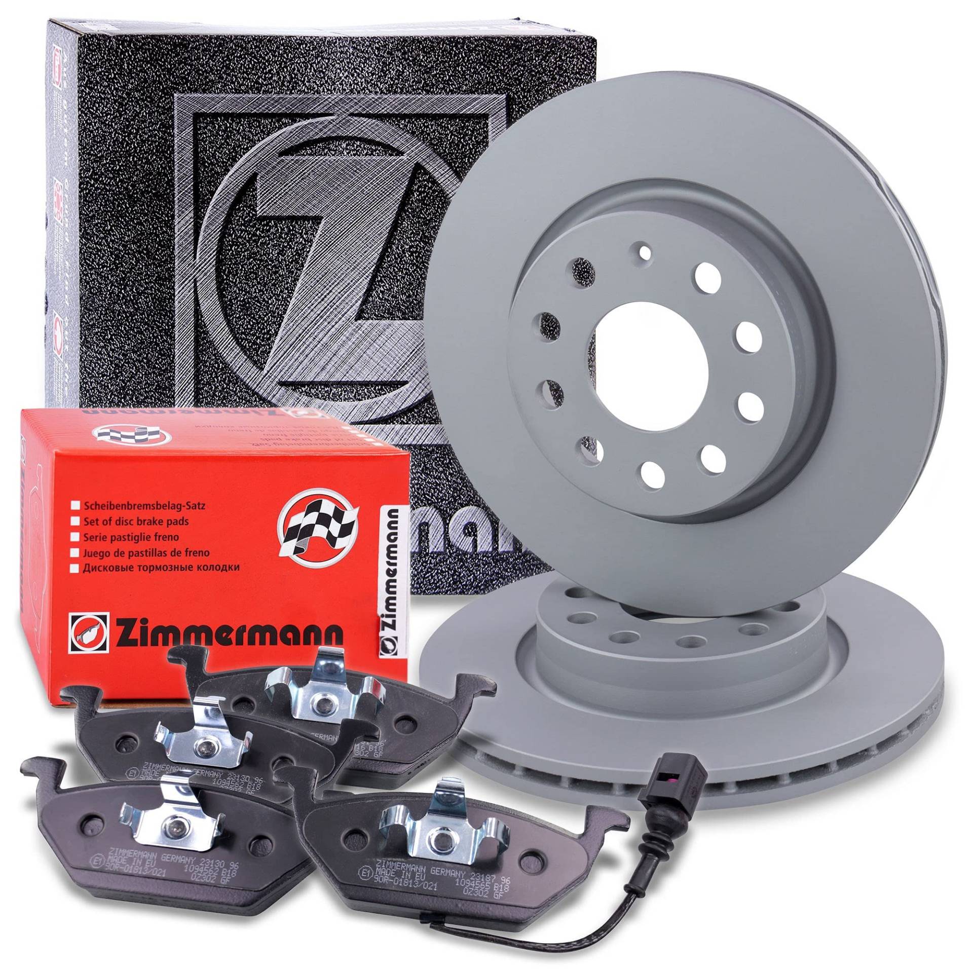 ZIMMERMANN Bremsenset Vorderachse inkl. Bremsscheiben Belüftet Ø 280 mm + Bremsbeläge vorne ZIMMERMANN Bremsenset Vorderachse inkl. Bremsscheiben Belüftet Ø 280 mm + Bremsbeläge vorne von Zimmermann
