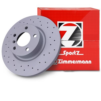 Zimmermann 1x Sport-Bremsscheibe belüftet vorne [Hersteller-Nr. 150.3494.52] für BMW von Zimmermann