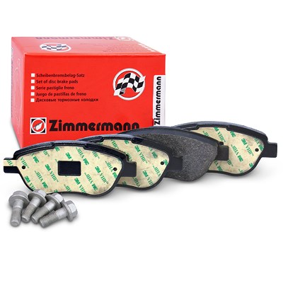 Zimmermann Bremsbeläge vorne (Satz) [Hersteller-Nr. 23600.190.1] für Citroën, Fiat, Lancia, Peugeot von Zimmermann