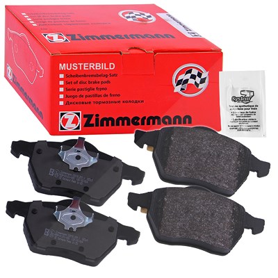 Zimmermann Bremsbelagsatz Hinterachse [Hersteller-Nr. 24086.155.1] für Honda von Zimmermann