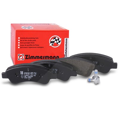 Zimmermann Bremsbelagsatz Vorderachse [Hersteller-Nr. 23599.190.1] für Citroën, Opel, Peugeot von Zimmermann