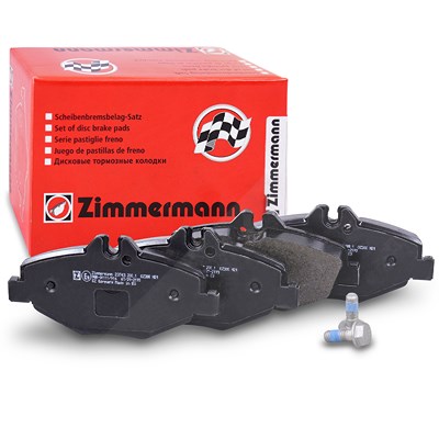 Zimmermann Bremsbelagsatz Vorderachse [Hersteller-Nr. 23743.200.1] für Mercedes-Benz von Zimmermann
