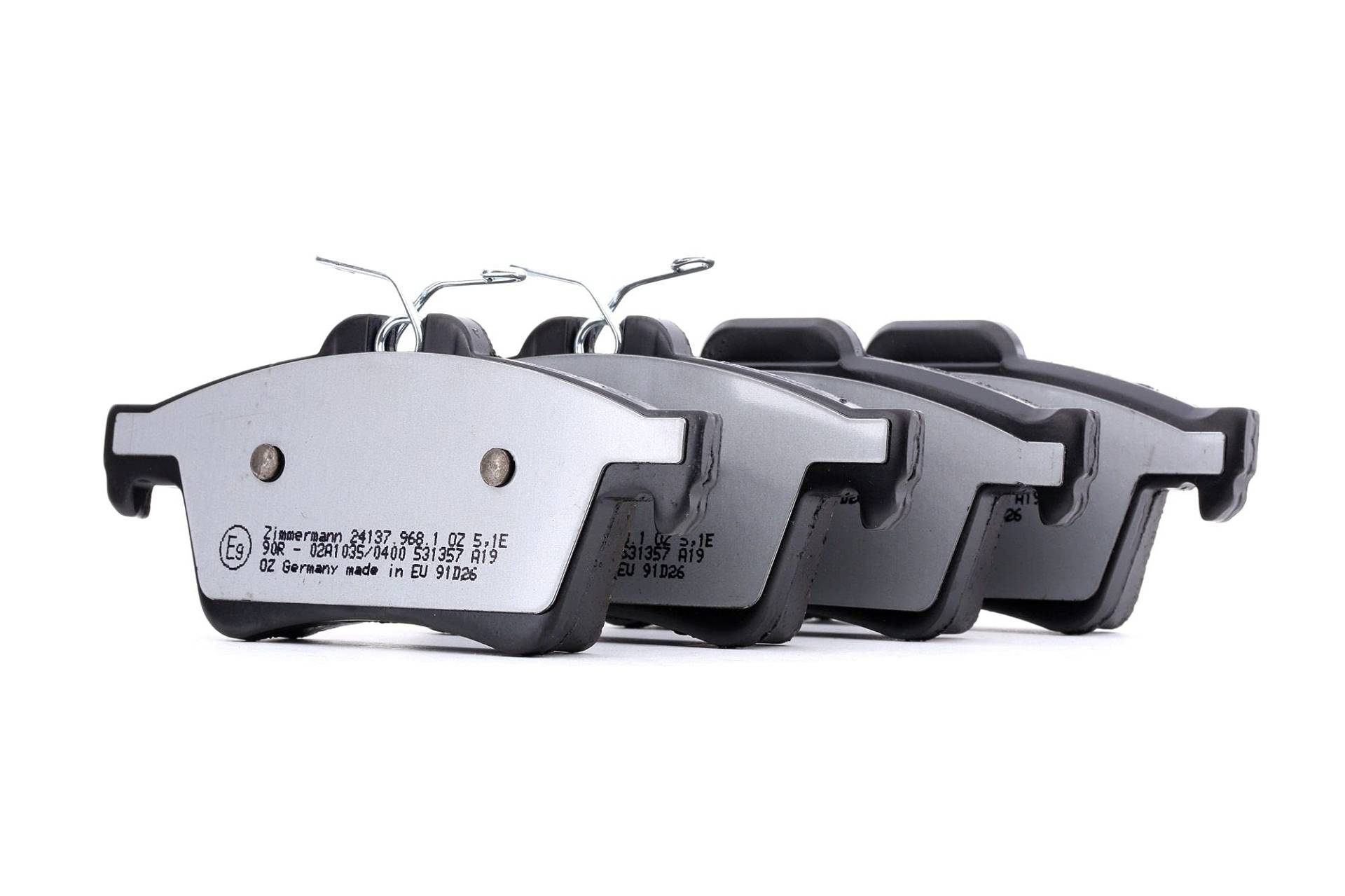 Zimmermann Bremsklötze Bremsbeläge Bremsbelagsatz Hinterachse Rd:z 24137.968.1 Zimmermann Bremsklötze Bremsbeläge Bremsbelagsatz Hinterachse Rd:z 24137.968.1 von Zimmermann
