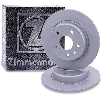 Zimmermann Bremsscheibe Hinterachse Voll [Hersteller-Nr. 430.2643.20] für Opel von Zimmermann